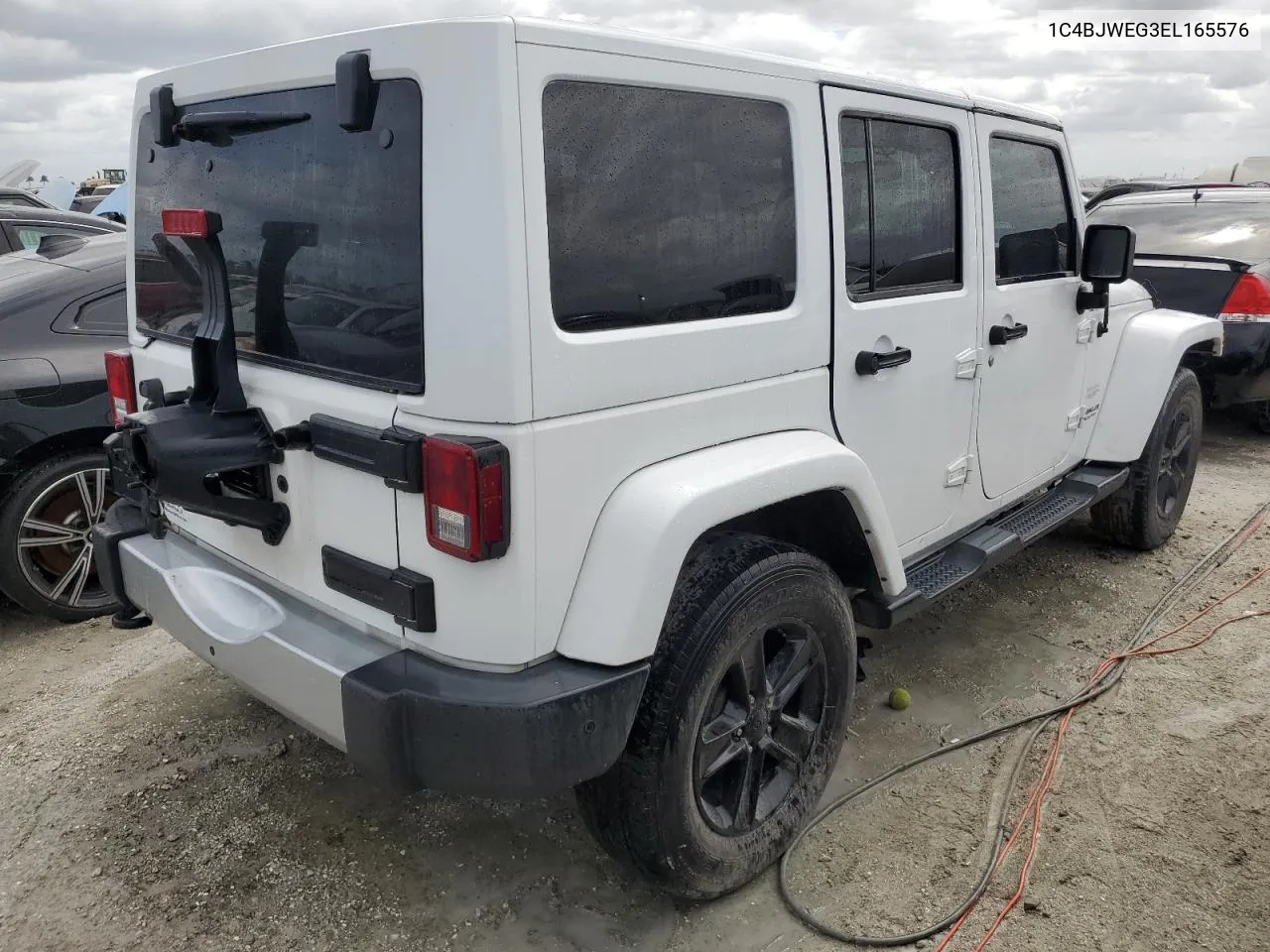 2014 Jeep Wrangler Unlimited Sahara VIN: 1C4BJWEG3EL165576 Lot: 74359144