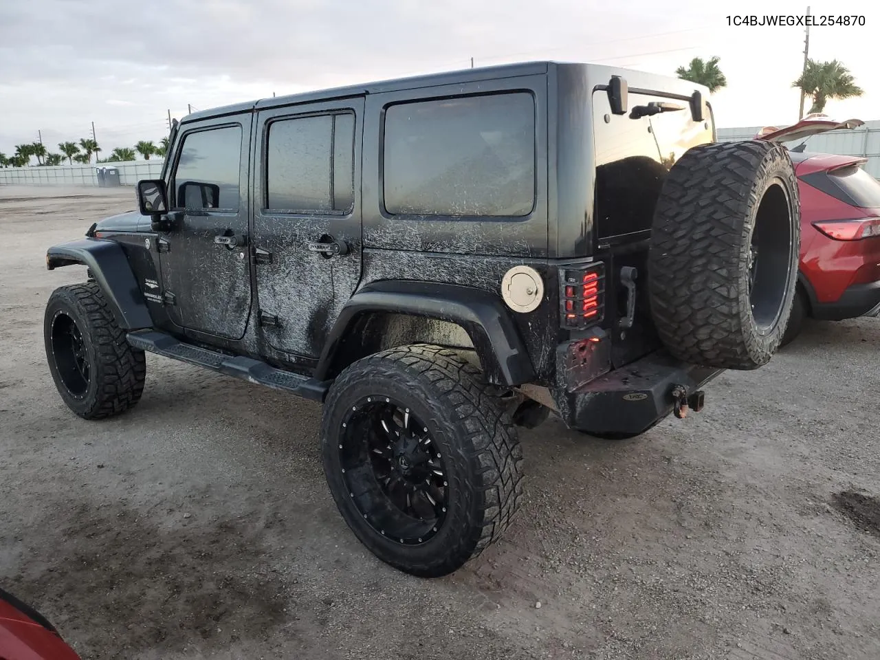 2014 Jeep Wrangler Unlimited Sahara VIN: 1C4BJWEGXEL254870 Lot: 74686704