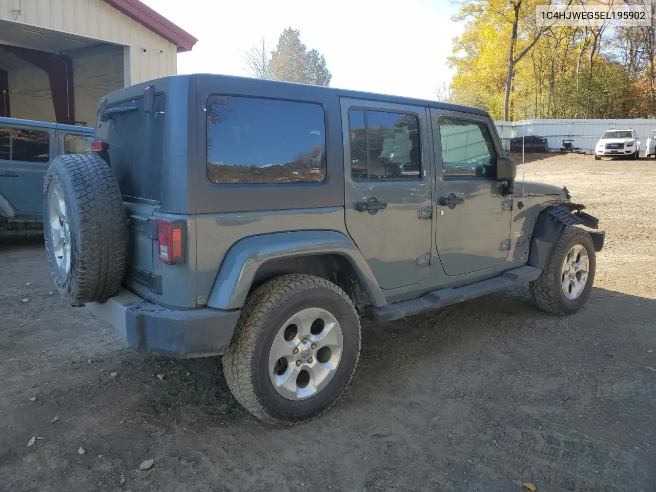 2014 Jeep Wrangler Unlimited Sahara VIN: 1C4HJWEG5EL195902 Lot: 74688534