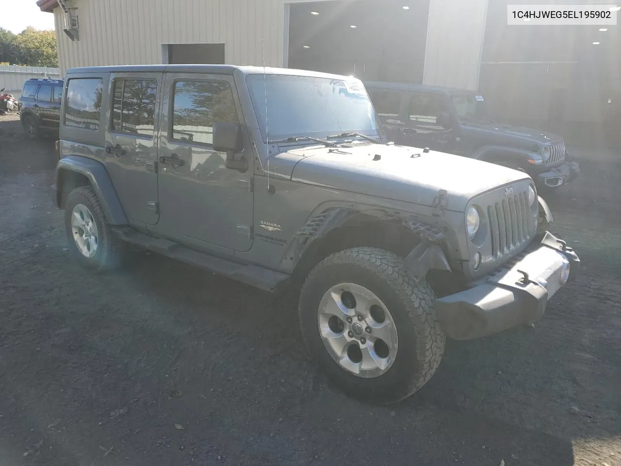 2014 Jeep Wrangler Unlimited Sahara VIN: 1C4HJWEG5EL195902 Lot: 74688534