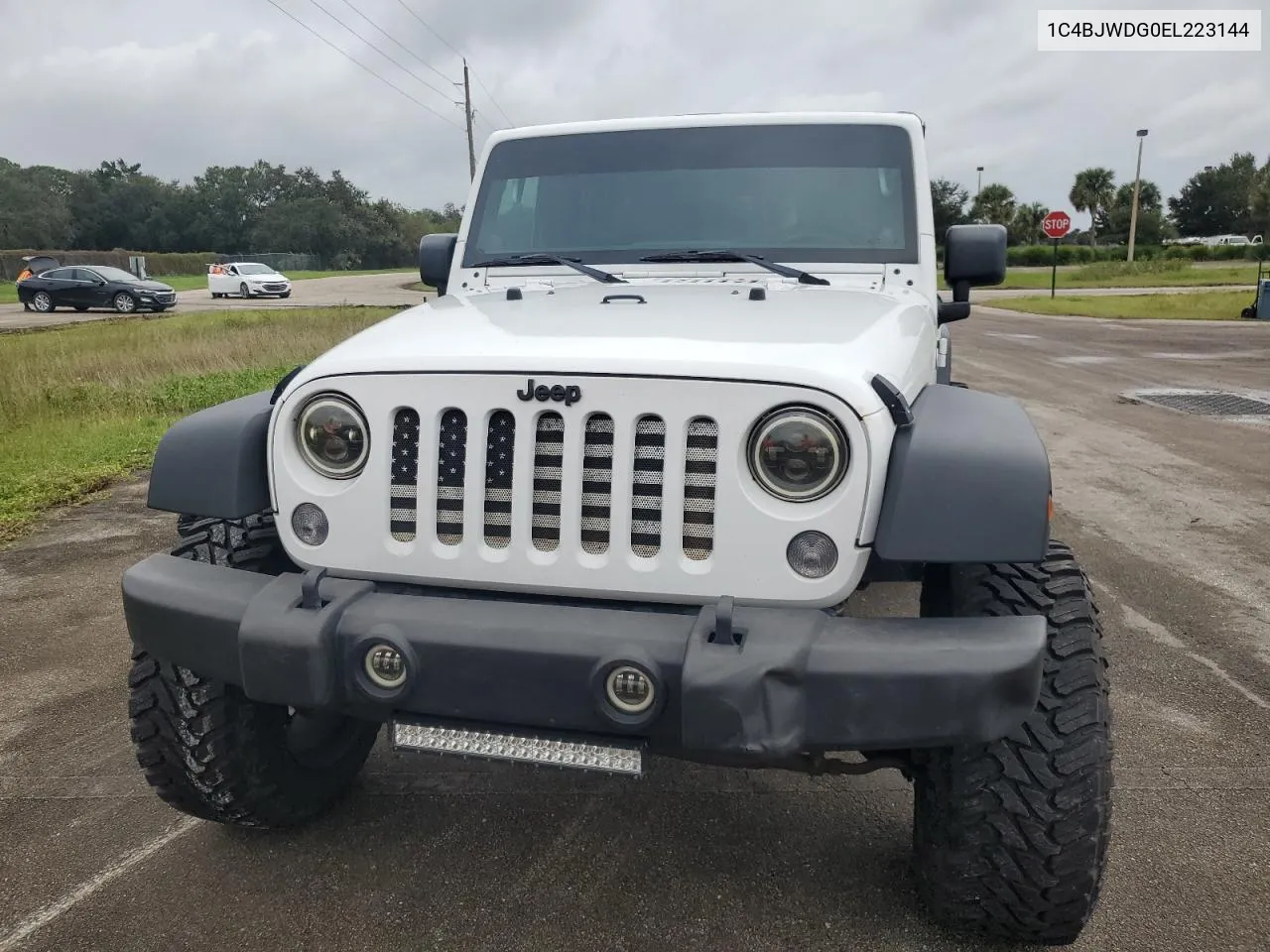 2014 Jeep Wrangler Unlimited Sport VIN: 1C4BJWDG0EL223144 Lot: 74815964