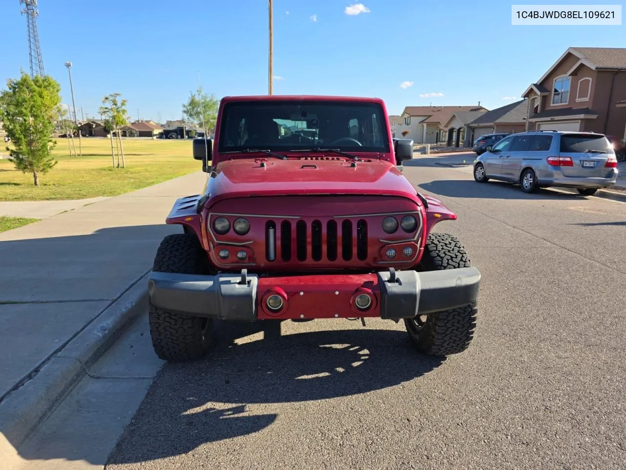 2014 Jeep Wrangler U VIN: 1C4BJWDG8EL109621 Lot: 74861164