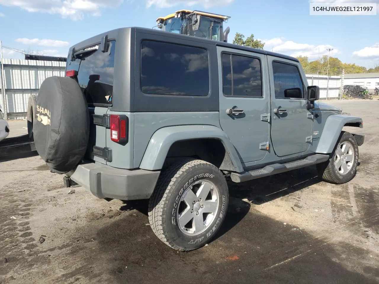 2014 Jeep Wrangler Unlimited Sahara VIN: 1C4HJWEG2EL121997 Lot: 75013204