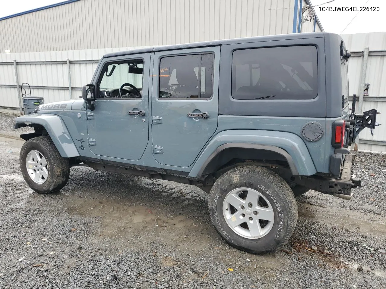 2014 Jeep Wrangler Unlimited Sahara VIN: 1C4BJWEG4EL226420 Lot: 75082674