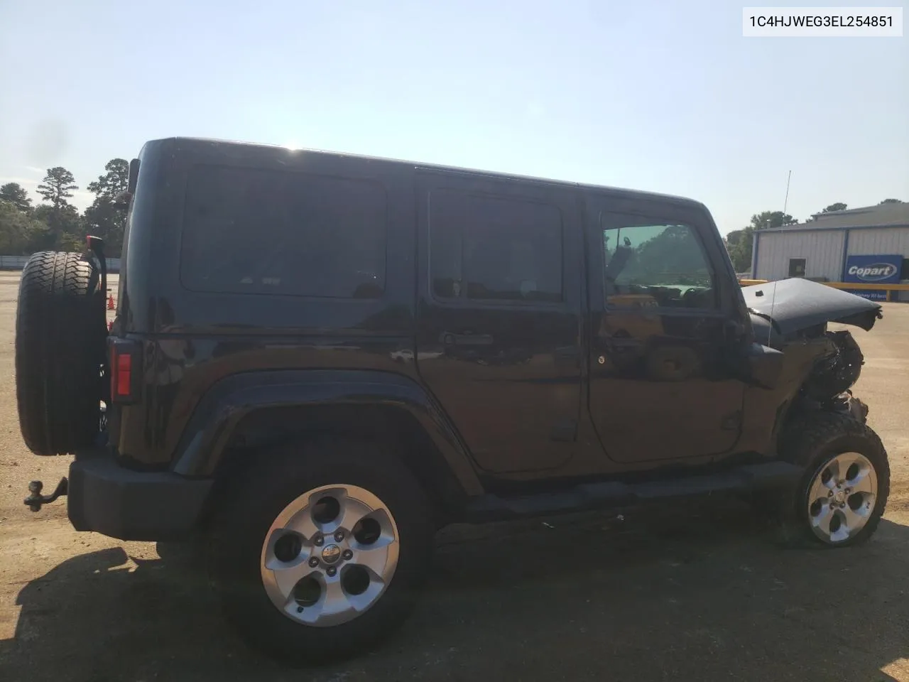 2014 Jeep Wrangler Unlimited Sahara VIN: 1C4HJWEG3EL254851 Lot: 75344954