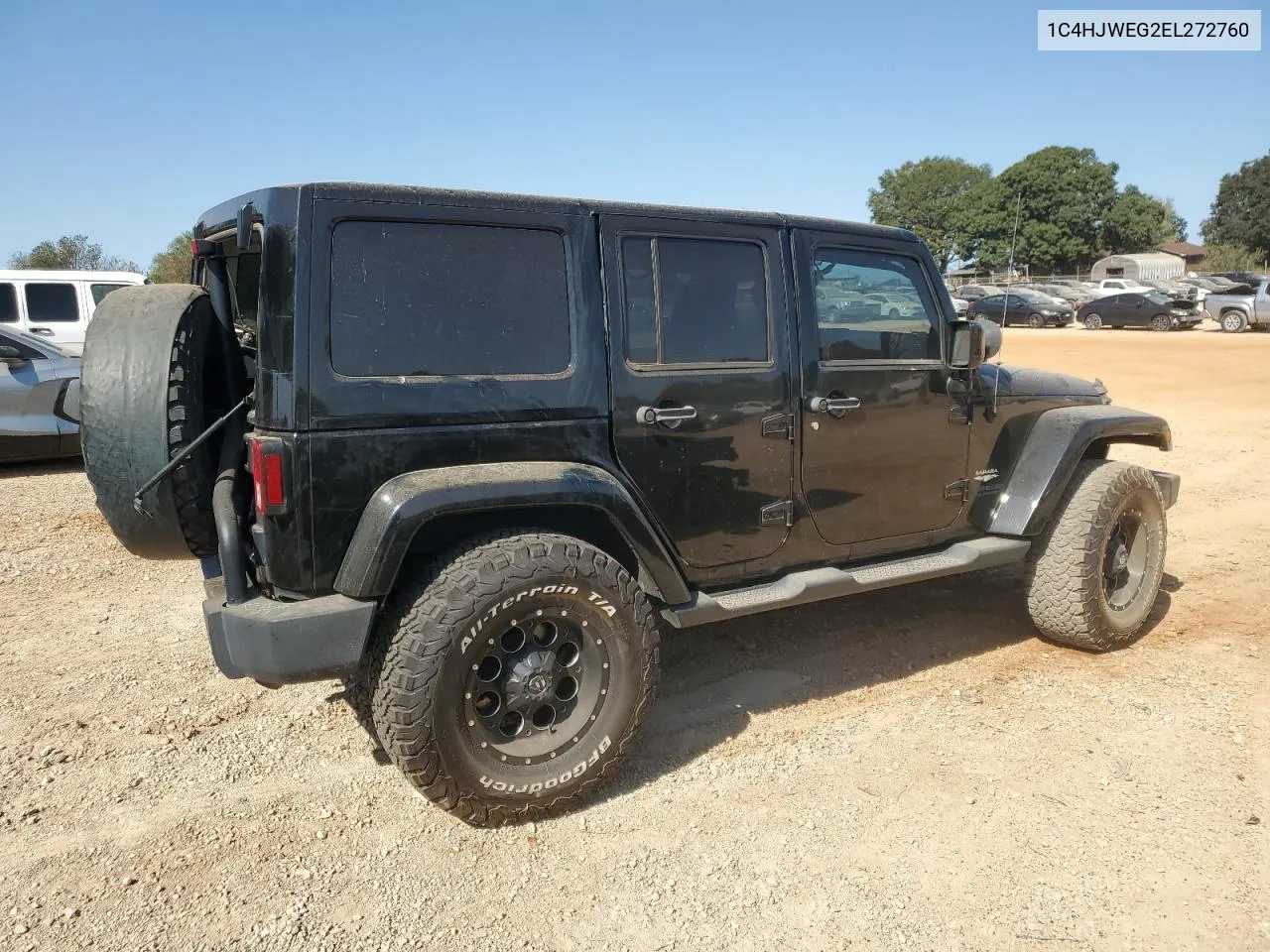 2014 Jeep Wrangler Unlimited Sahara VIN: 1C4HJWEG2EL272760 Lot: 75413944