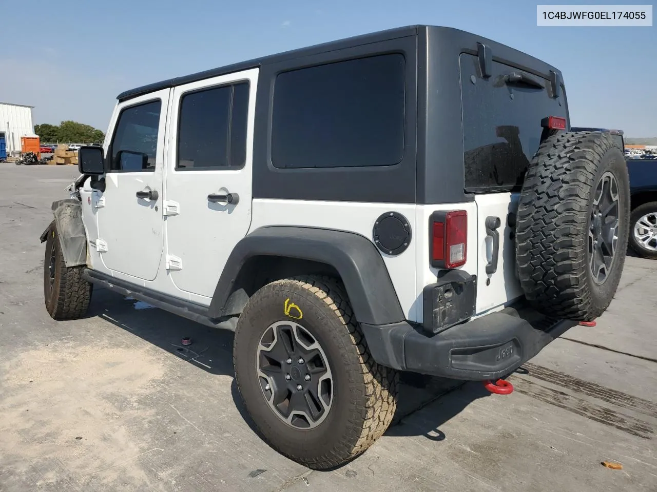 2014 Jeep Wrangler Unlimited Rubicon VIN: 1C4BJWFG0EL174055 Lot: 75495104