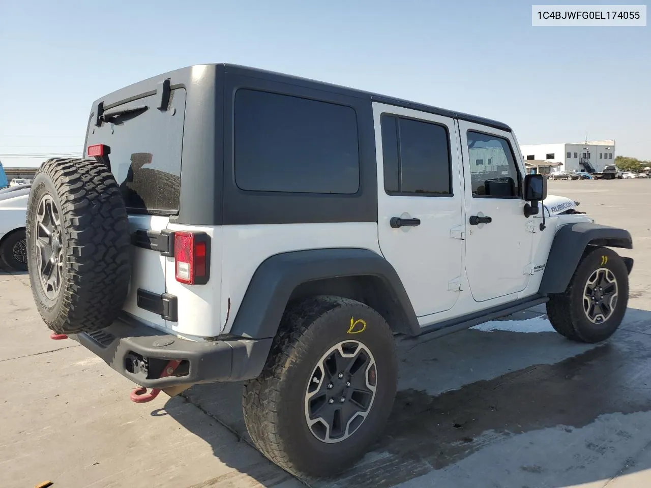 2014 Jeep Wrangler Unlimited Rubicon VIN: 1C4BJWFG0EL174055 Lot: 75495104