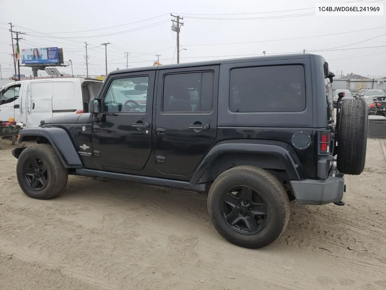 2014 Jeep Wrangler Unlimited Sport VIN: 1C4BJWDG6EL241969 Lot: 75728654