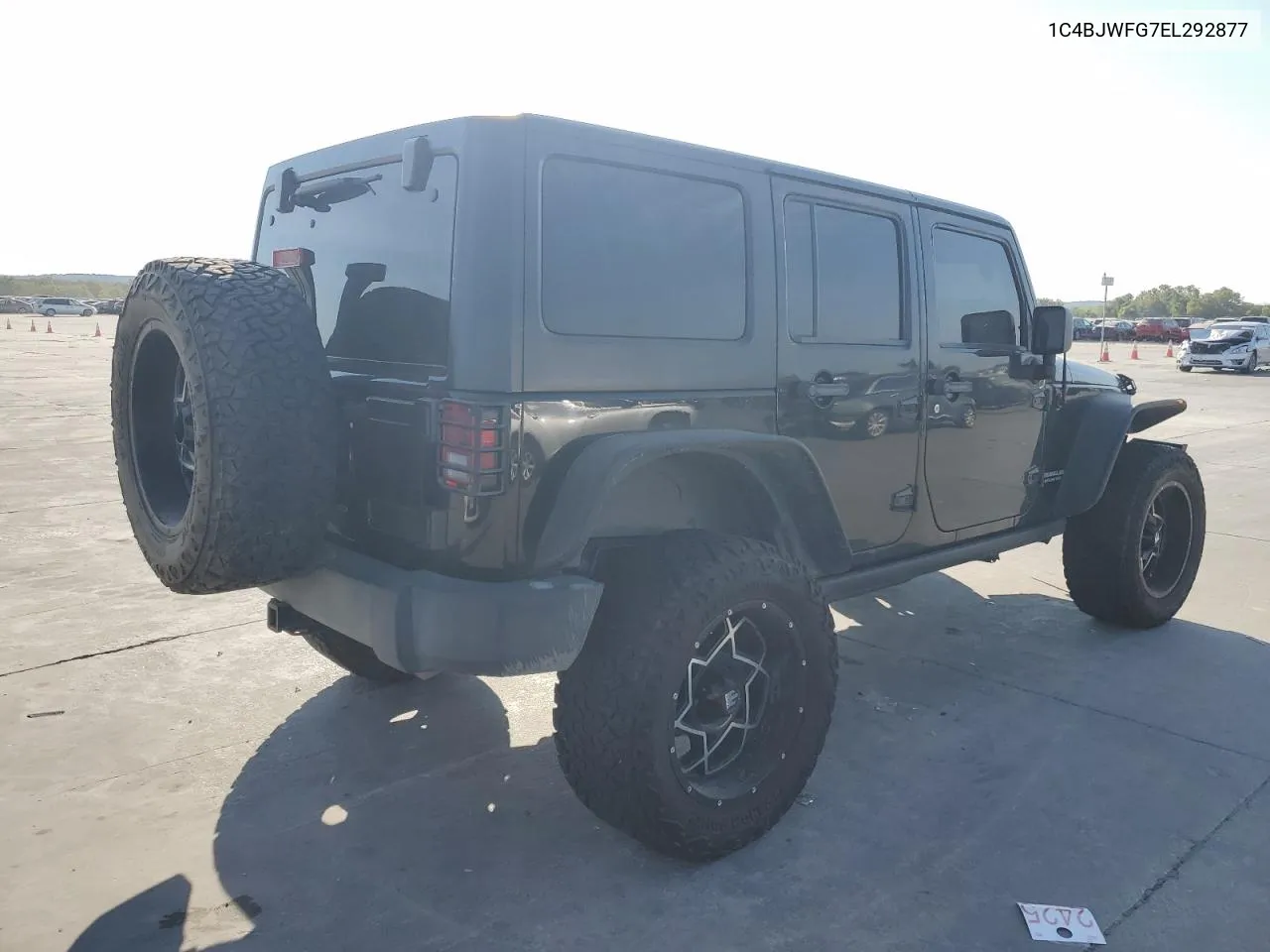 2014 Jeep Wrangler Unlimited Rubicon VIN: 1C4BJWFG7EL292877 Lot: 75815564