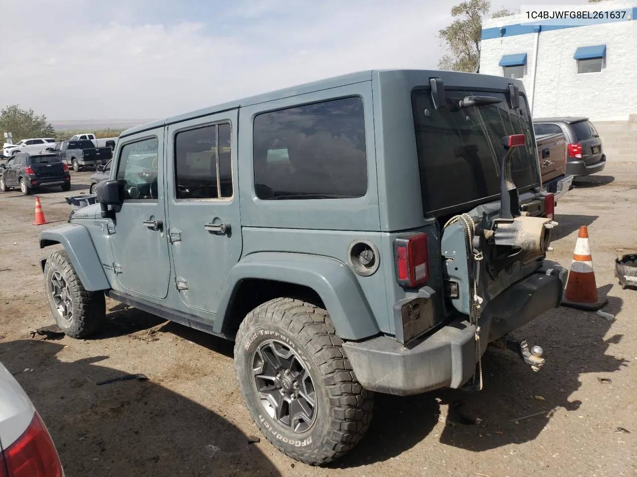 2014 Jeep Wrangler Unlimited Rubicon VIN: 1C4BJWFG8EL261637 Lot: 75838844