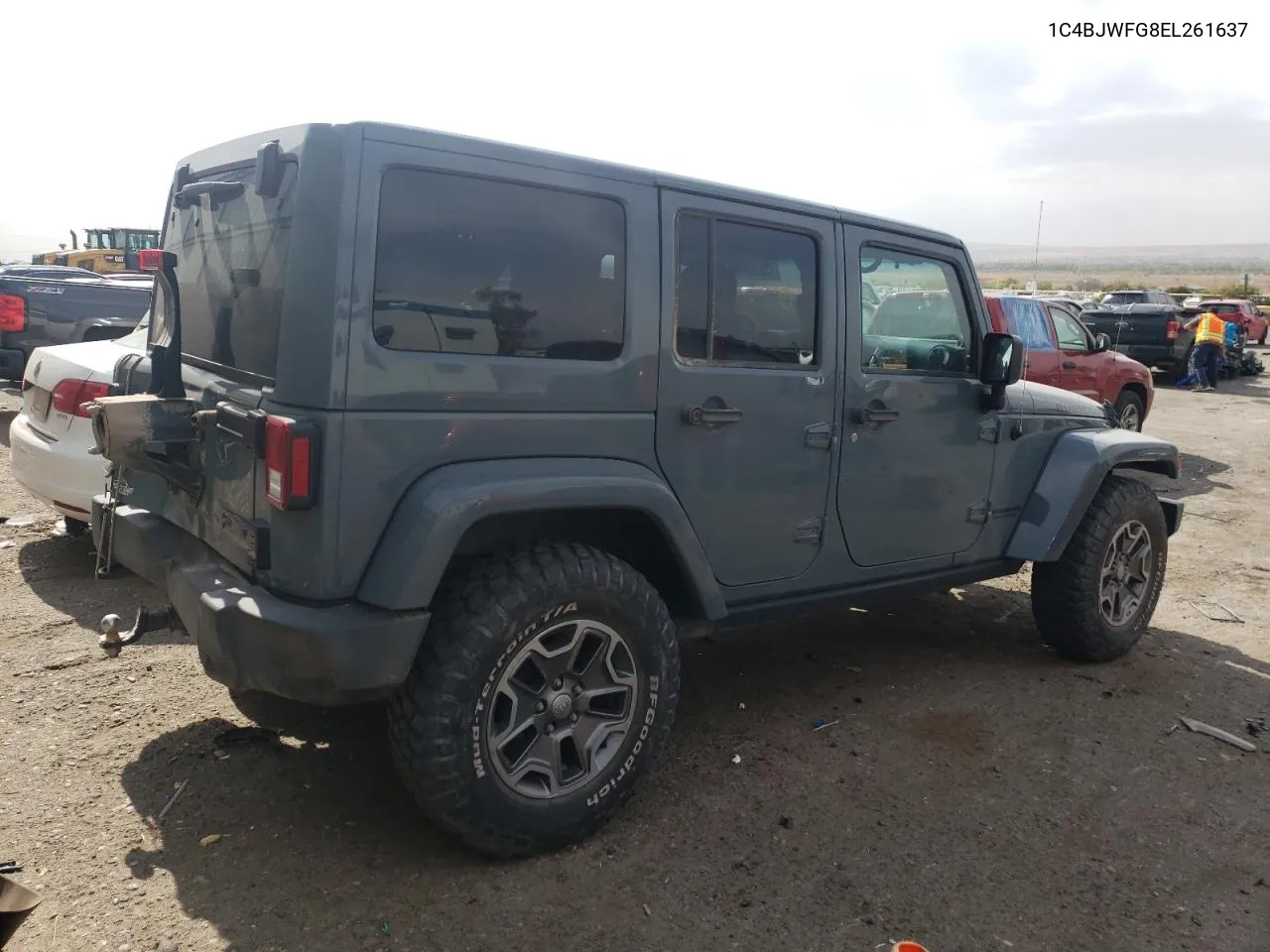 2014 Jeep Wrangler Unlimited Rubicon VIN: 1C4BJWFG8EL261637 Lot: 75838844