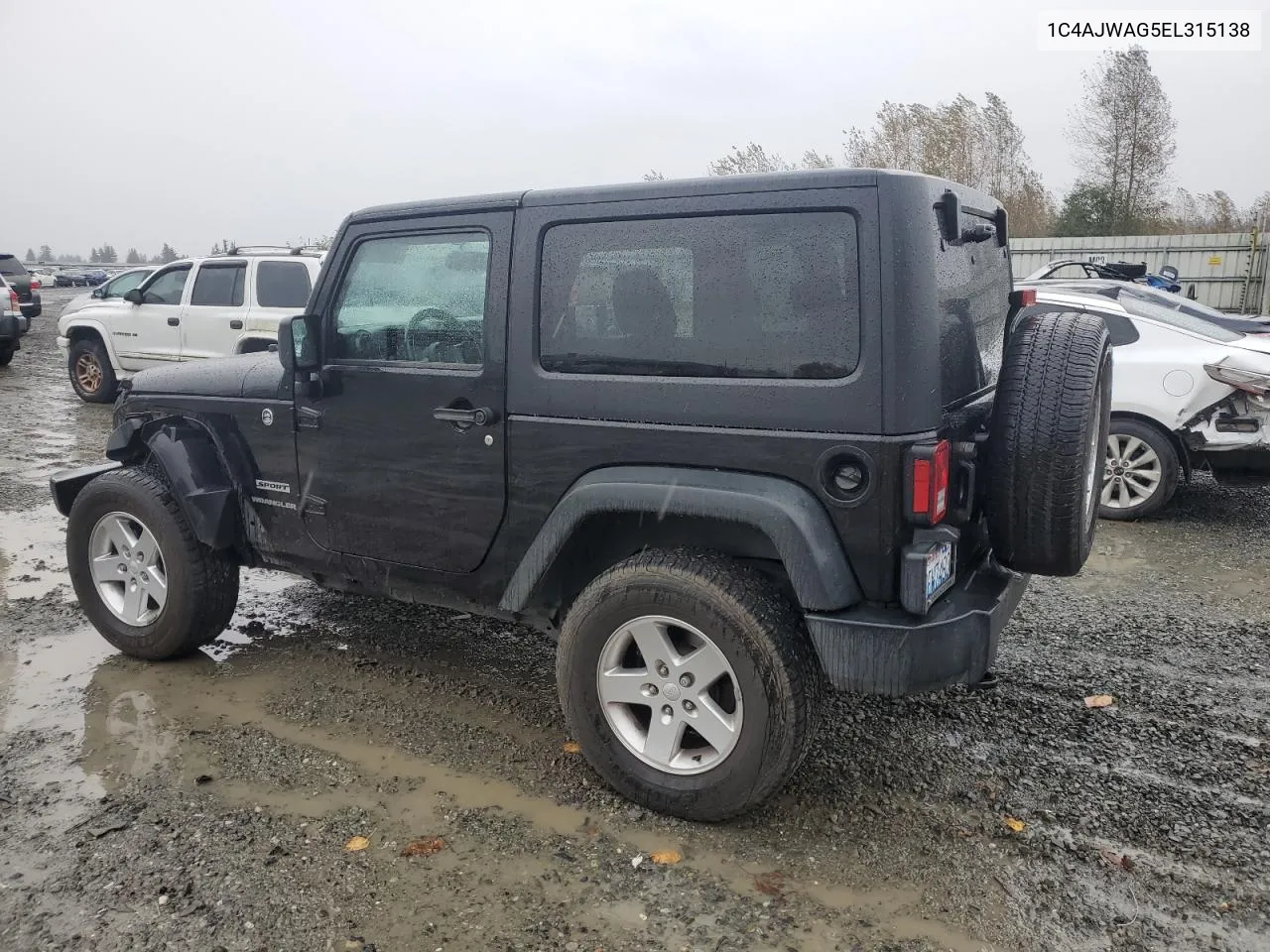 1C4AJWAG5EL315138 2014 Jeep Wrangler Sport