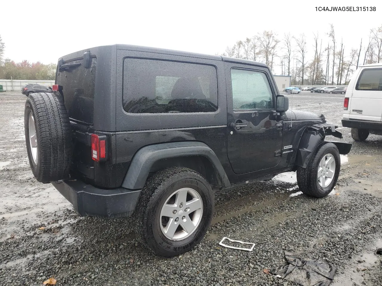 2014 Jeep Wrangler Sport VIN: 1C4AJWAG5EL315138 Lot: 75884704