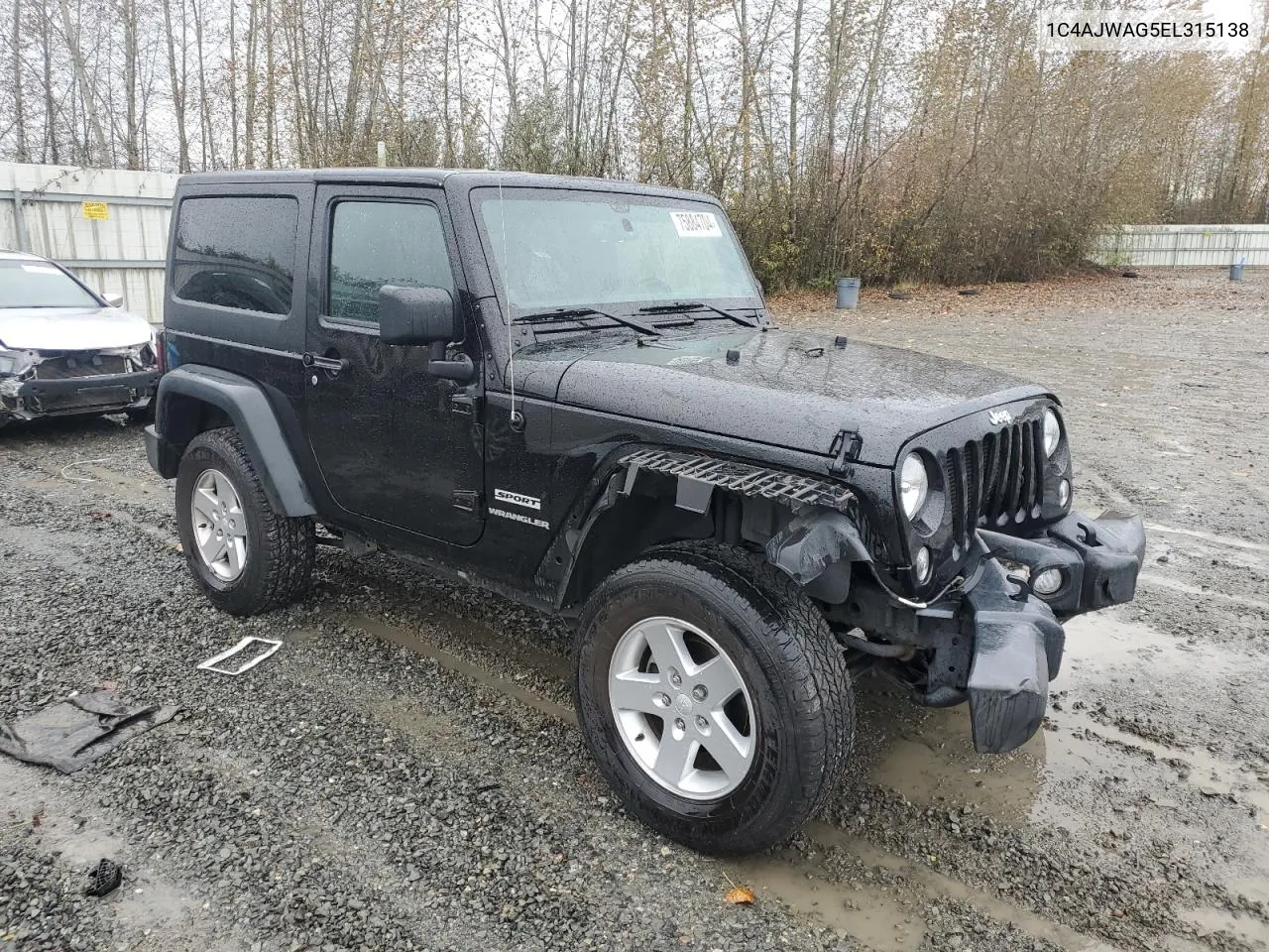 2014 Jeep Wrangler Sport VIN: 1C4AJWAG5EL315138 Lot: 75884704