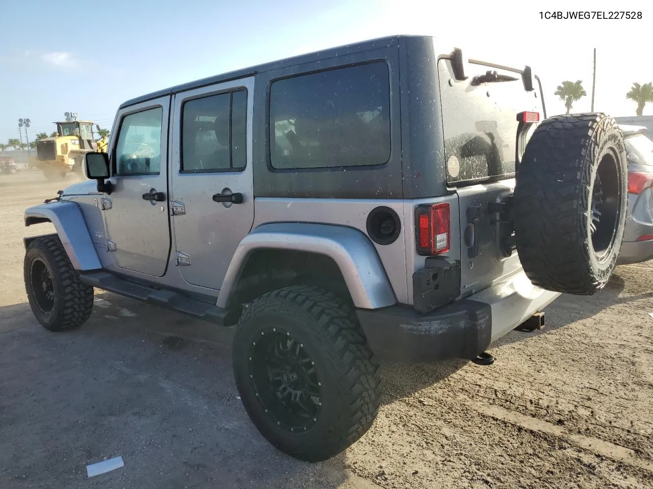 2014 Jeep Wrangler Unlimited Sahara VIN: 1C4BJWEG7EL227528 Lot: 75895434