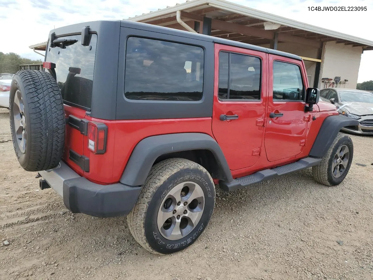 2014 Jeep Wrangler Unlimited Sport VIN: 1C4BJWDG2EL223095 Lot: 75912304