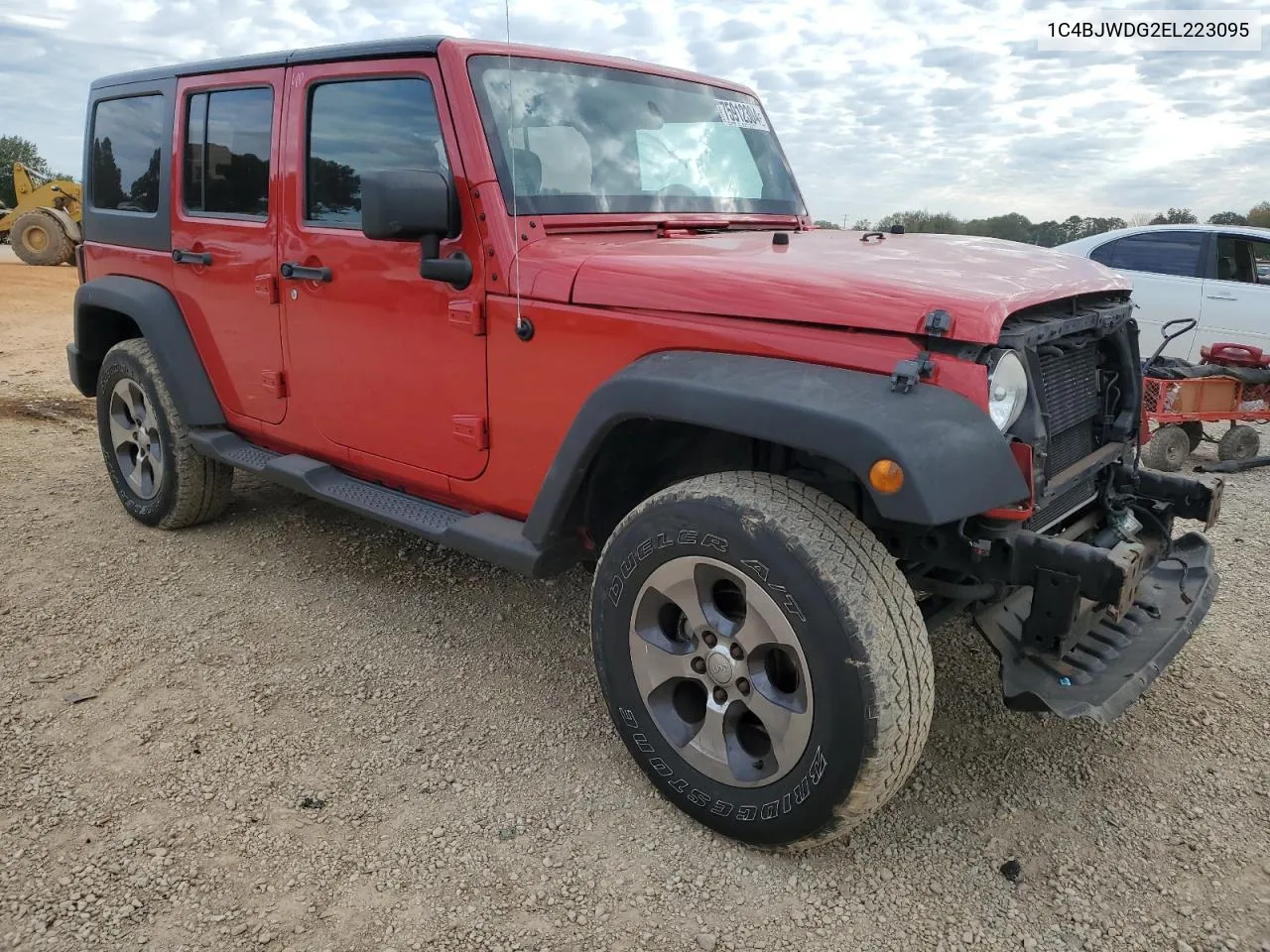 2014 Jeep Wrangler Unlimited Sport VIN: 1C4BJWDG2EL223095 Lot: 75912304