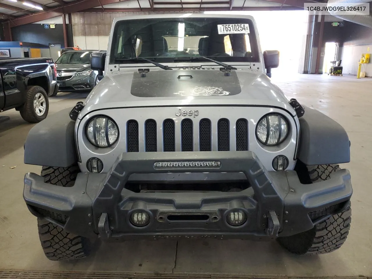 2014 Jeep Wrangler Unlimited Sport VIN: 1C4BJWDG9EL326417 Lot: 76510254