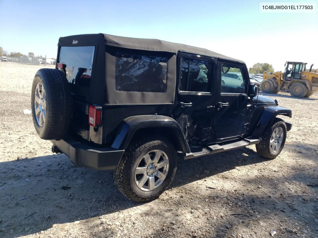 2014 Jeep Wrangler Unlimited Sport VIN: 1C4BJWDG1EL177503 Lot: 76569834