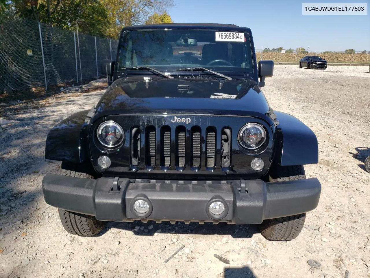 2014 Jeep Wrangler Unlimited Sport VIN: 1C4BJWDG1EL177503 Lot: 76569834