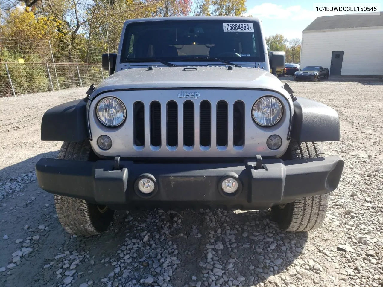 2014 Jeep Wrangler Unlimited Sport VIN: 1C4BJWDG3EL150545 Lot: 76884964