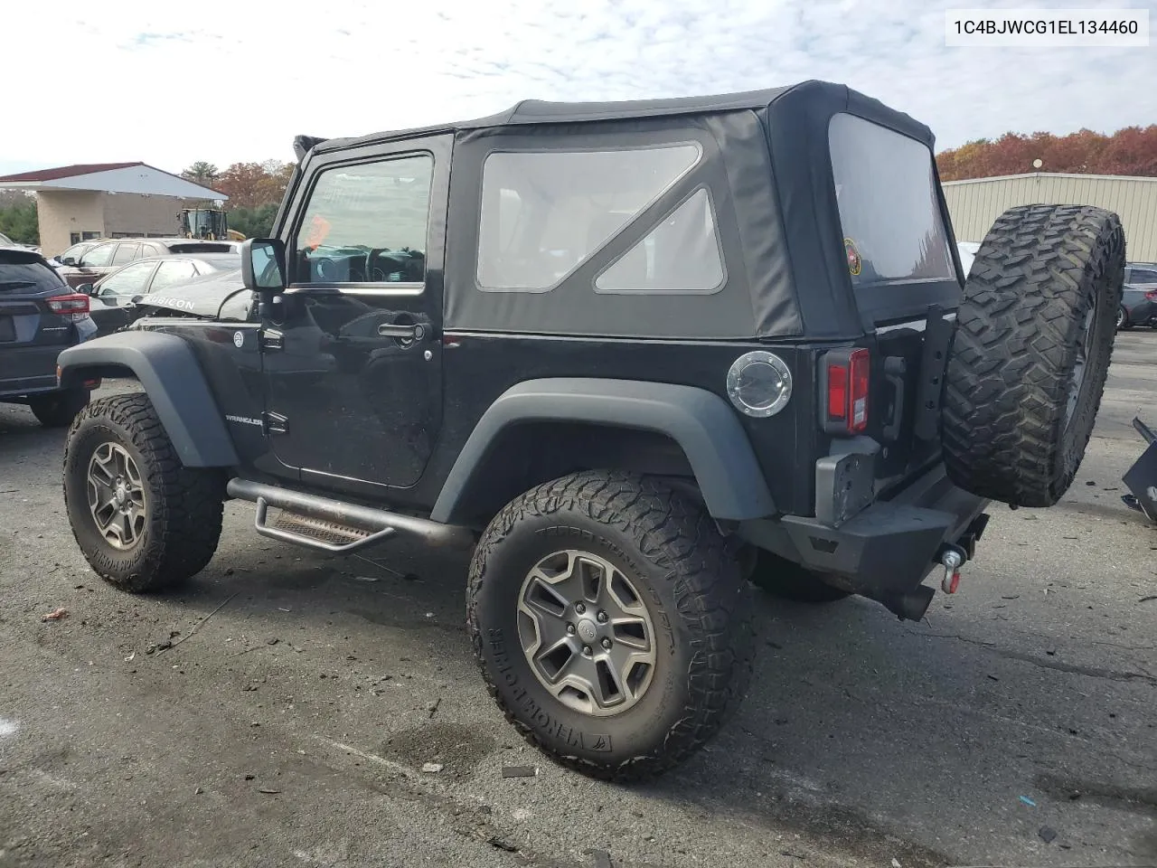 2014 Jeep Wrangler Rubicon VIN: 1C4BJWCG1EL134460 Lot: 77917004