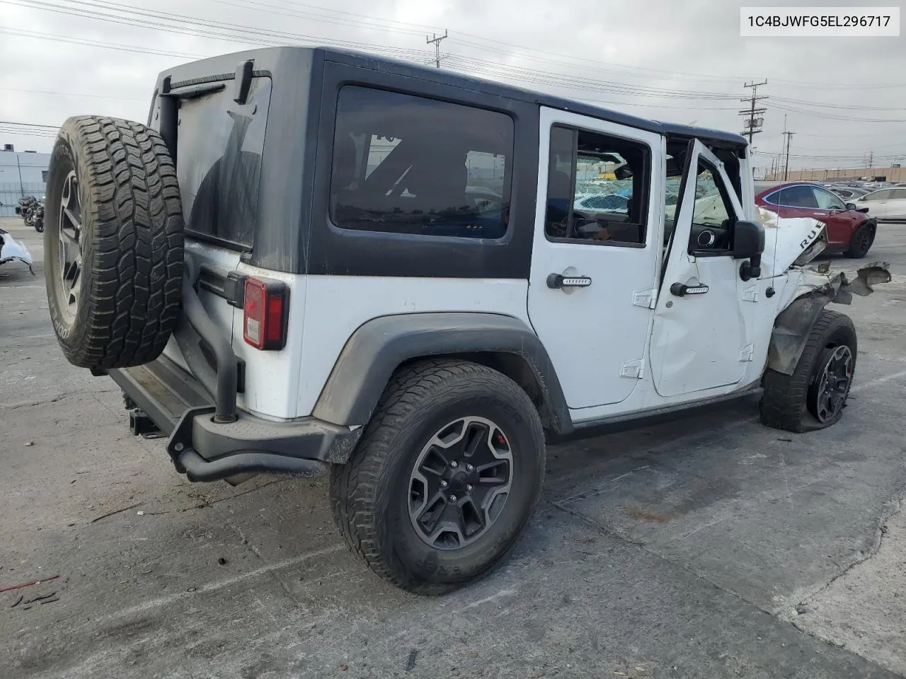 2014 Jeep Wrangler Unlimited Rubicon VIN: 1C4BJWFG5EL296717 Lot: 78285414