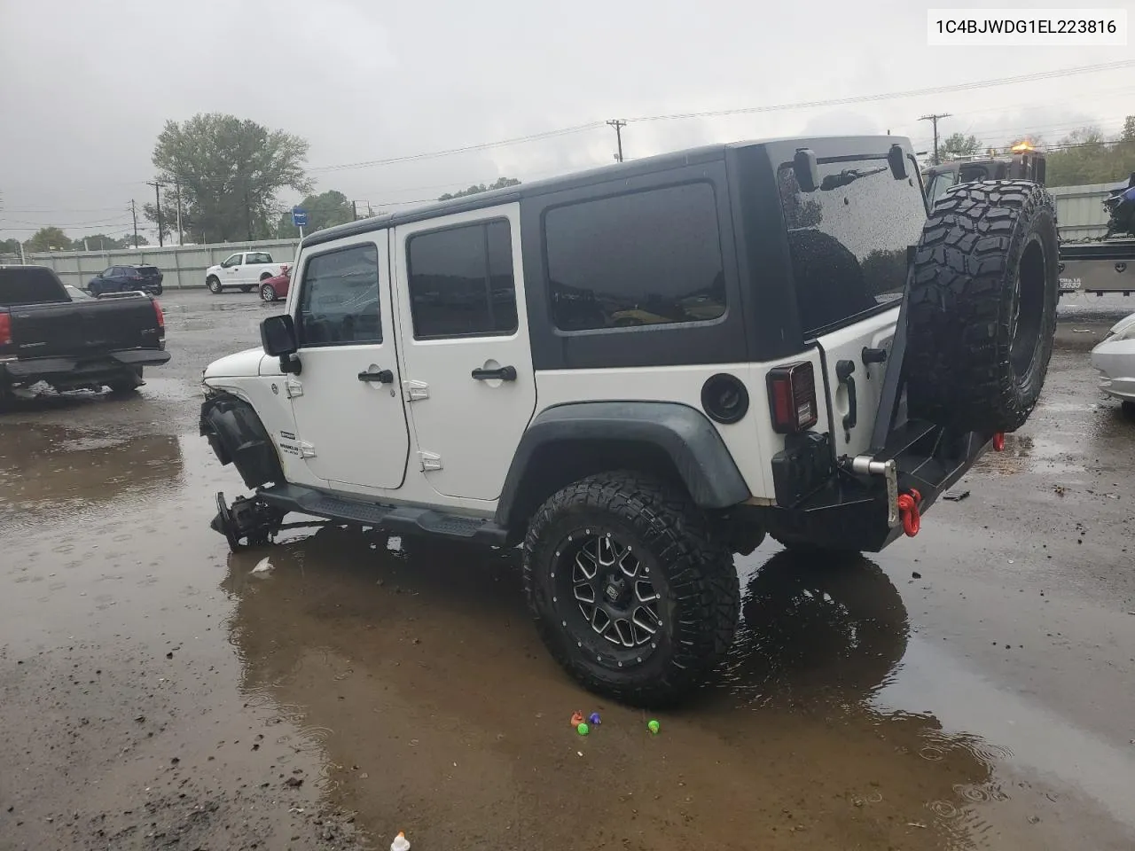 2014 Jeep Wrangler Unlimited Sport VIN: 1C4BJWDG1EL223816 Lot: 78484394