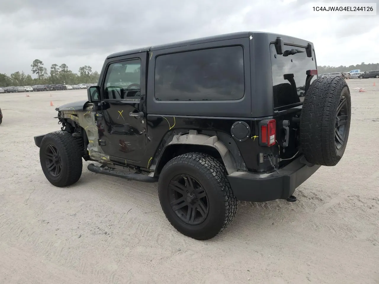 2014 Jeep Wrangler Sport VIN: 1C4AJWAG4EL244126 Lot: 78520404