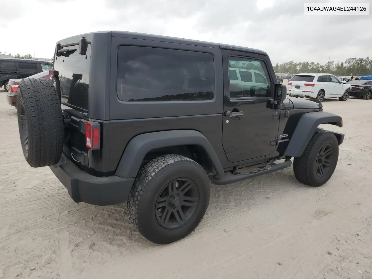 2014 Jeep Wrangler Sport VIN: 1C4AJWAG4EL244126 Lot: 78520404