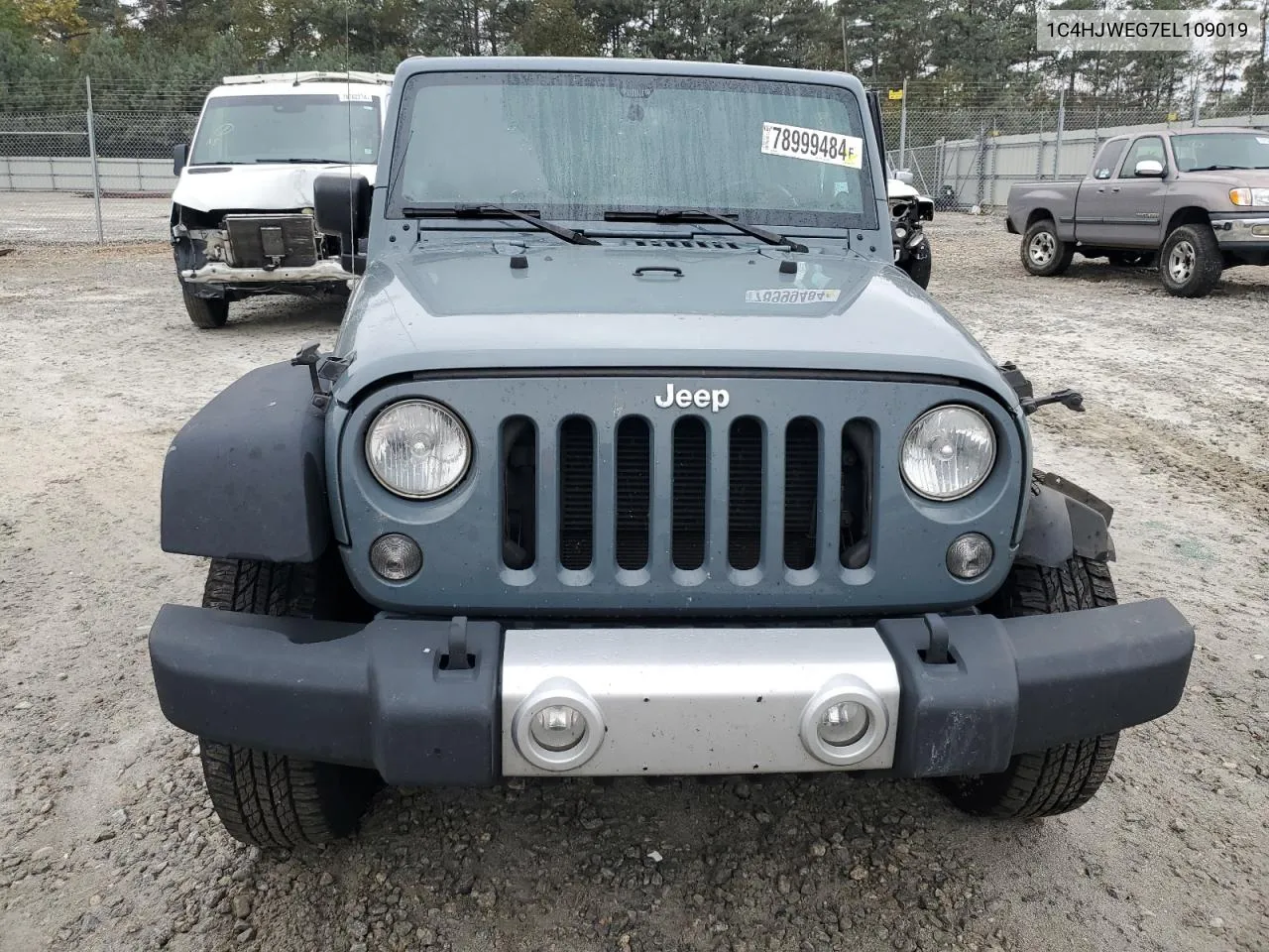 2014 Jeep Wrangler Unlimited Sahara VIN: 1C4HJWEG7EL109019 Lot: 78999484