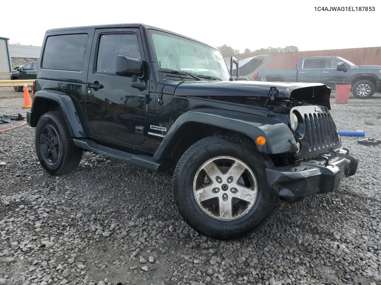 2014 Jeep Wrangler Sport VIN: 1C4AJWAG1EL187853 Lot: 79938854