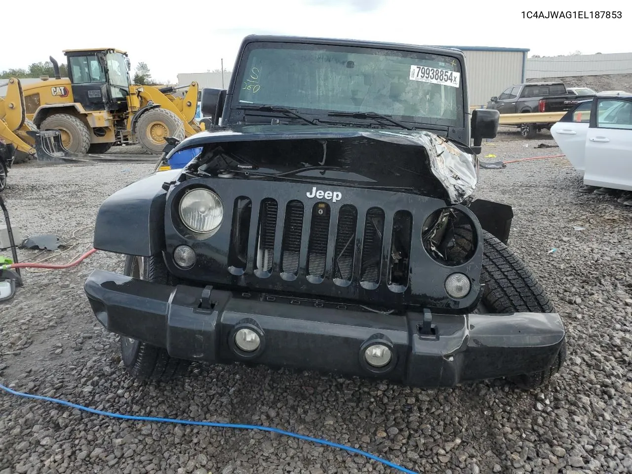 2014 Jeep Wrangler Sport VIN: 1C4AJWAG1EL187853 Lot: 79938854