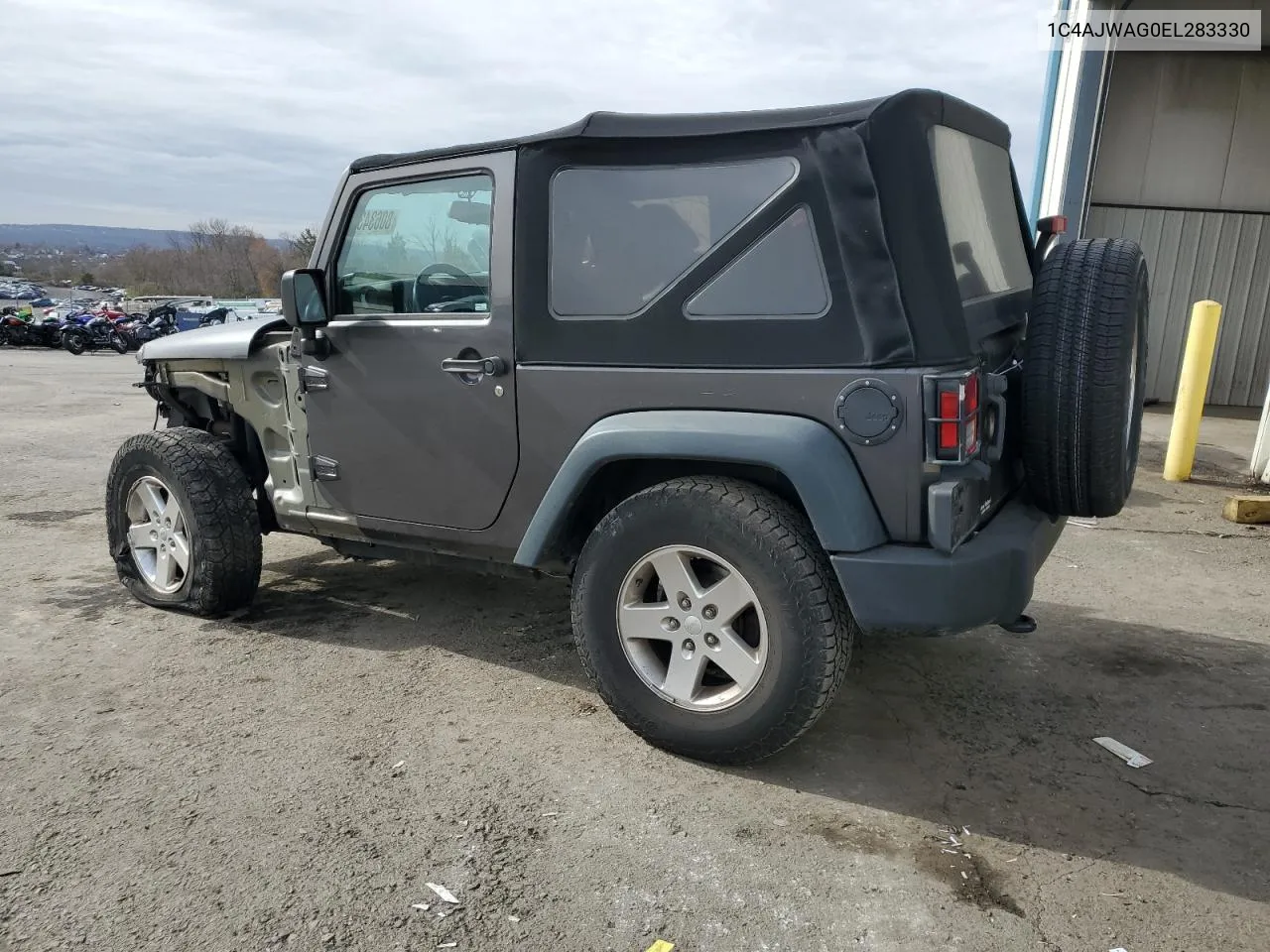 2014 Jeep Wrangler Sport VIN: 1C4AJWAG0EL283330 Lot: 80634344