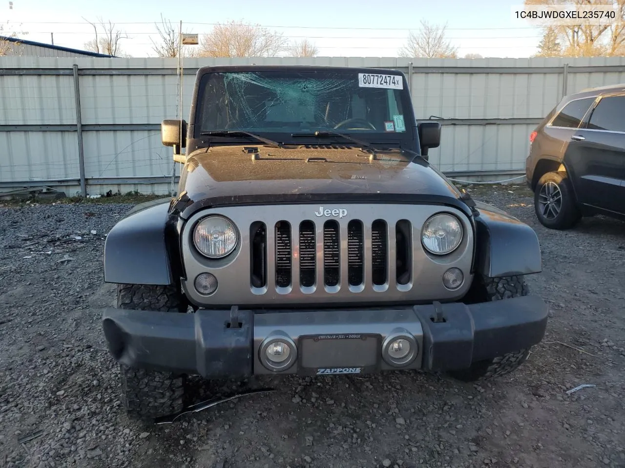 2014 Jeep Wrangler Unlimited Sport VIN: 1C4BJWDGXEL235740 Lot: 80772474