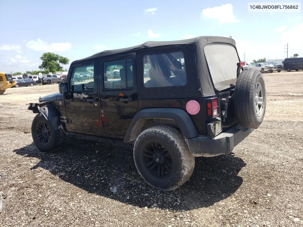 1C4BJWDG8FL756862 2015 Jeep Wrangler Unlimited Sport