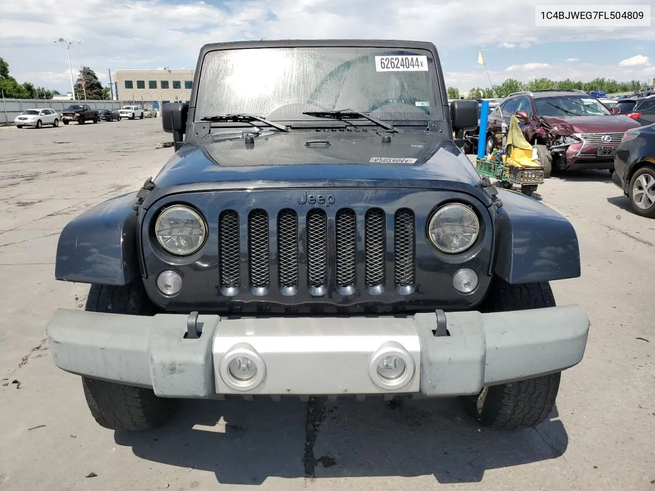 1C4BJWEG7FL504809 2015 Jeep Wrangler Unlimited Sahara