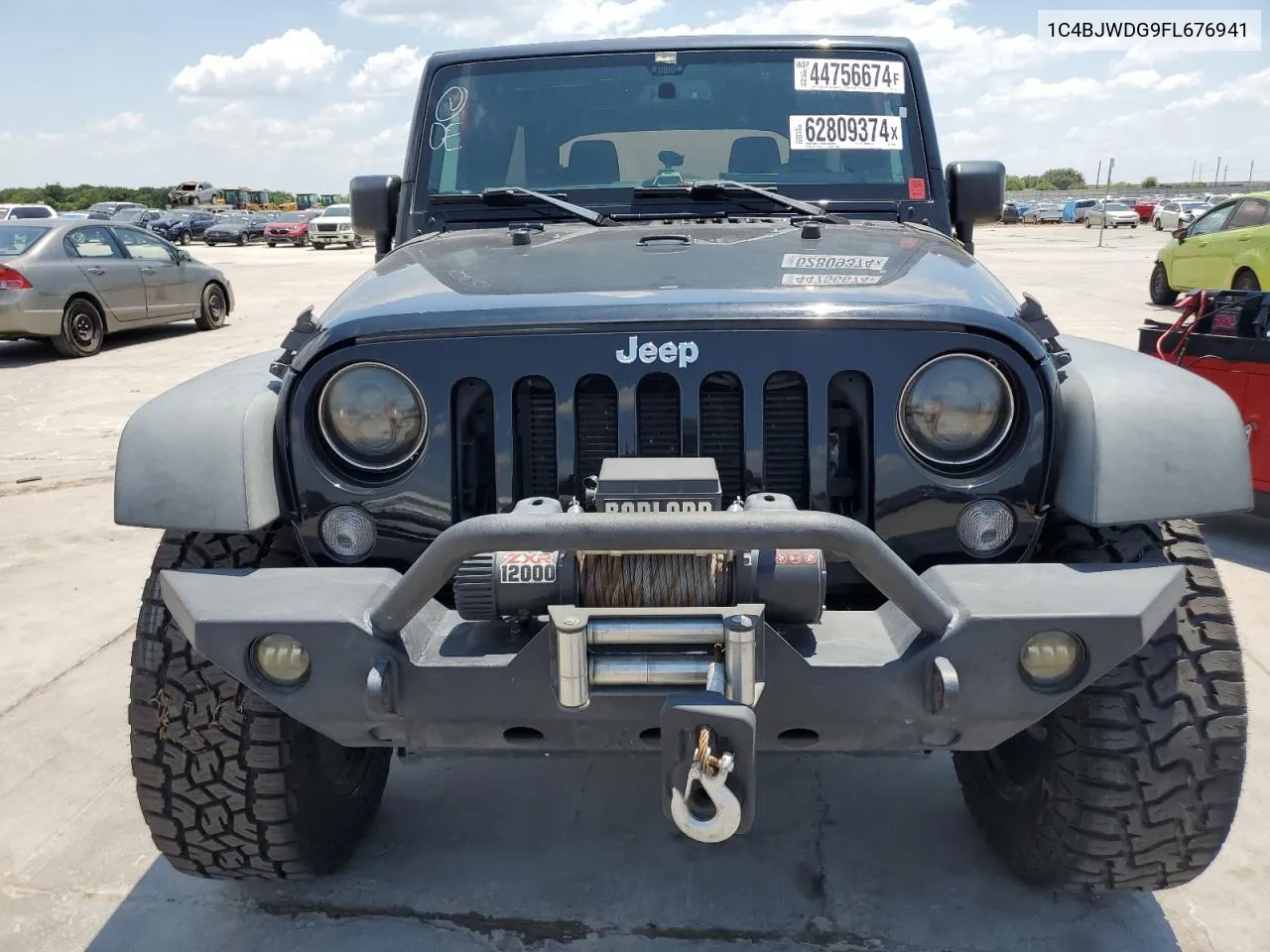 1C4BJWDG9FL676941 2015 Jeep Wrangler Unlimited Sport