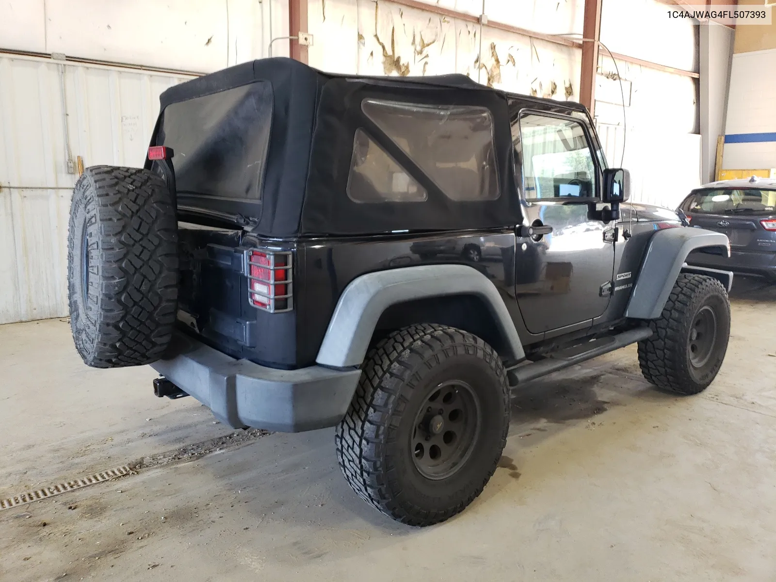 2015 Jeep Wrangler Sport VIN: 1C4AJWAG4FL507393 Lot: 67305894