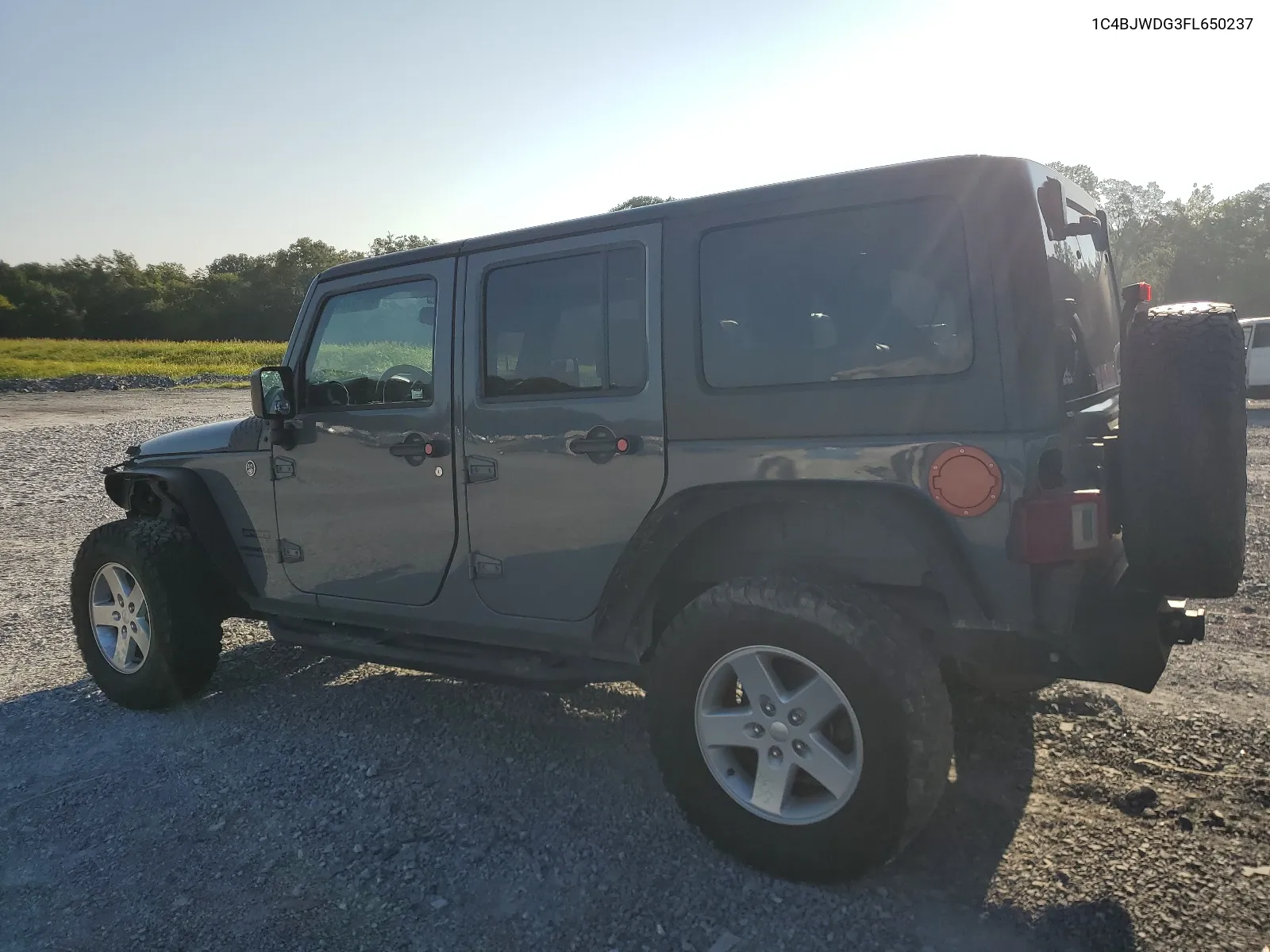 2015 Jeep Wrangler Unlimited Sport VIN: 1C4BJWDG3FL650237 Lot: 67758574