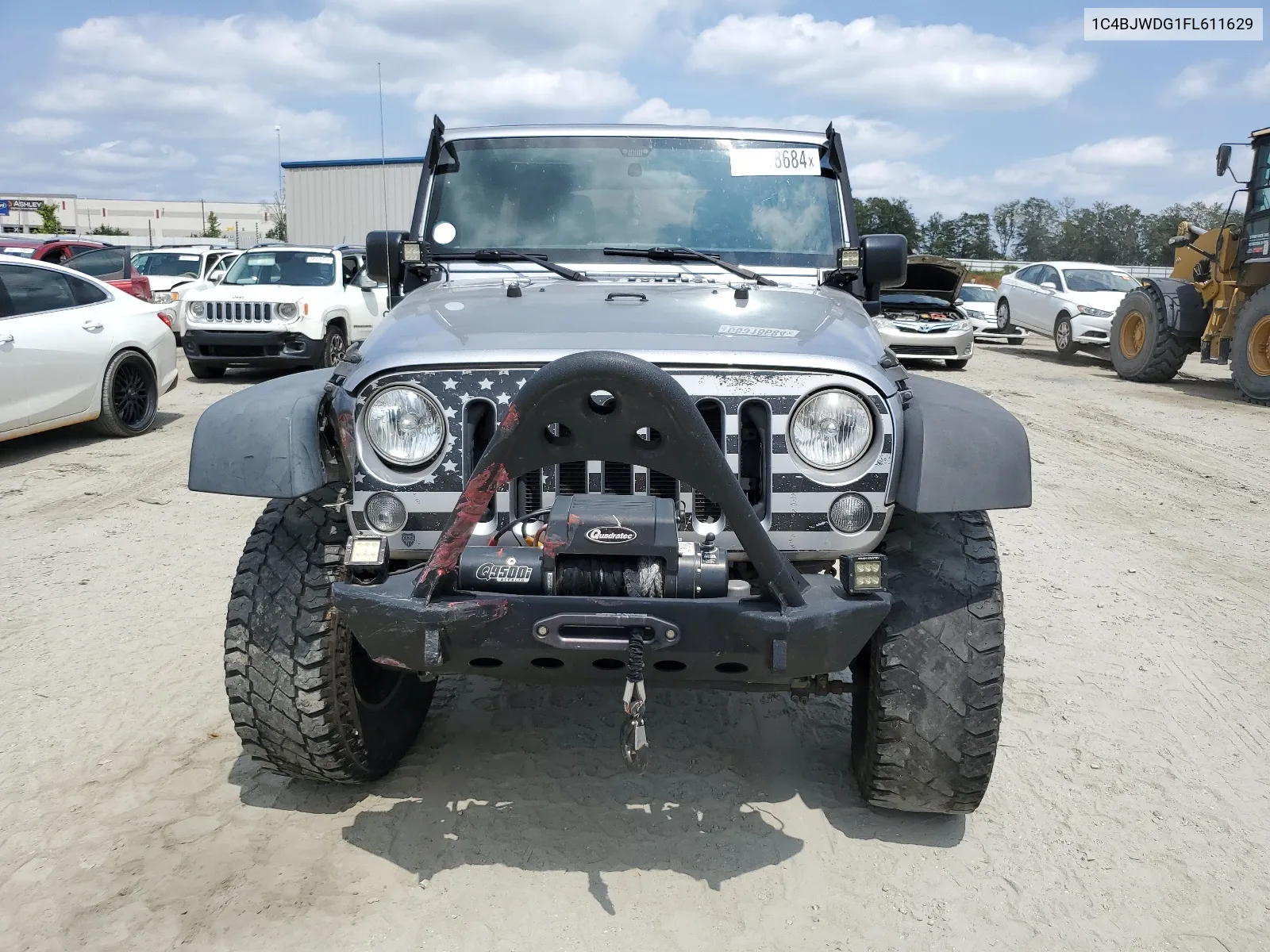 2015 Jeep Wrangler Unlimited Sport VIN: 1C4BJWDG1FL611629 Lot: 68318684