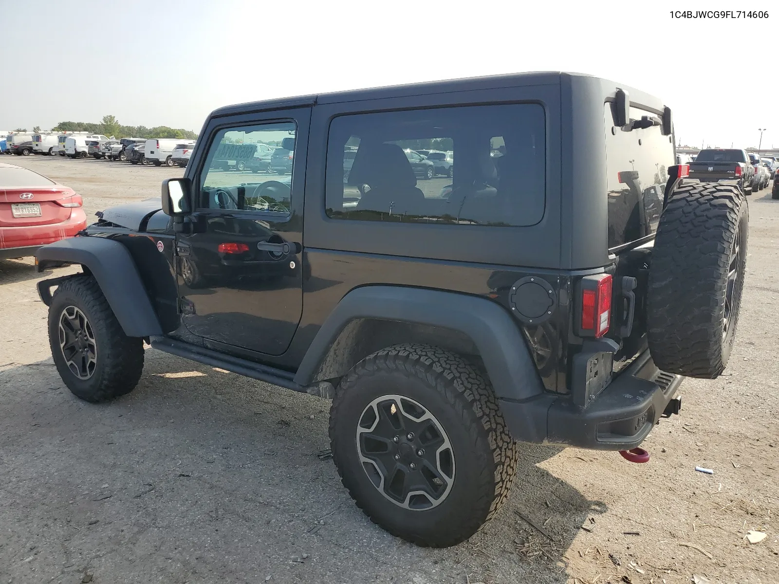 2015 Jeep Wrangler Rubicon VIN: 1C4BJWCG9FL714606 Lot: 68521014