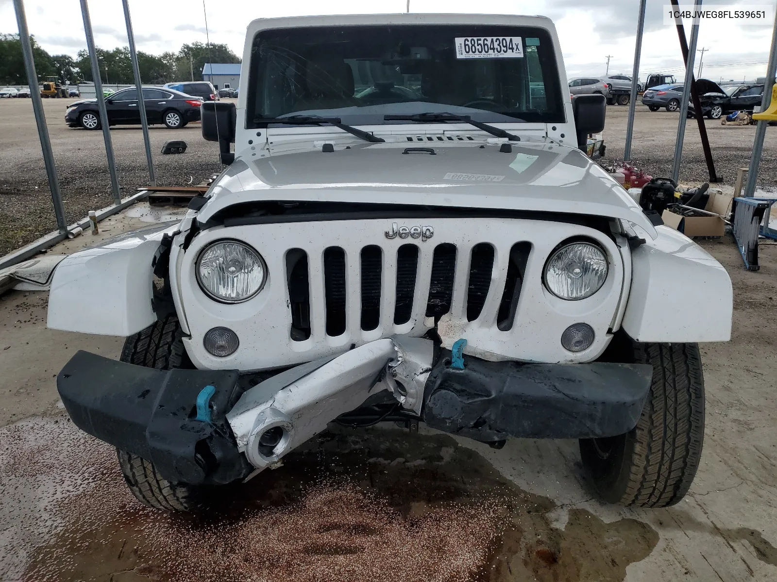 1C4BJWEG8FL539651 2015 Jeep Wrangler Unlimited Sahara