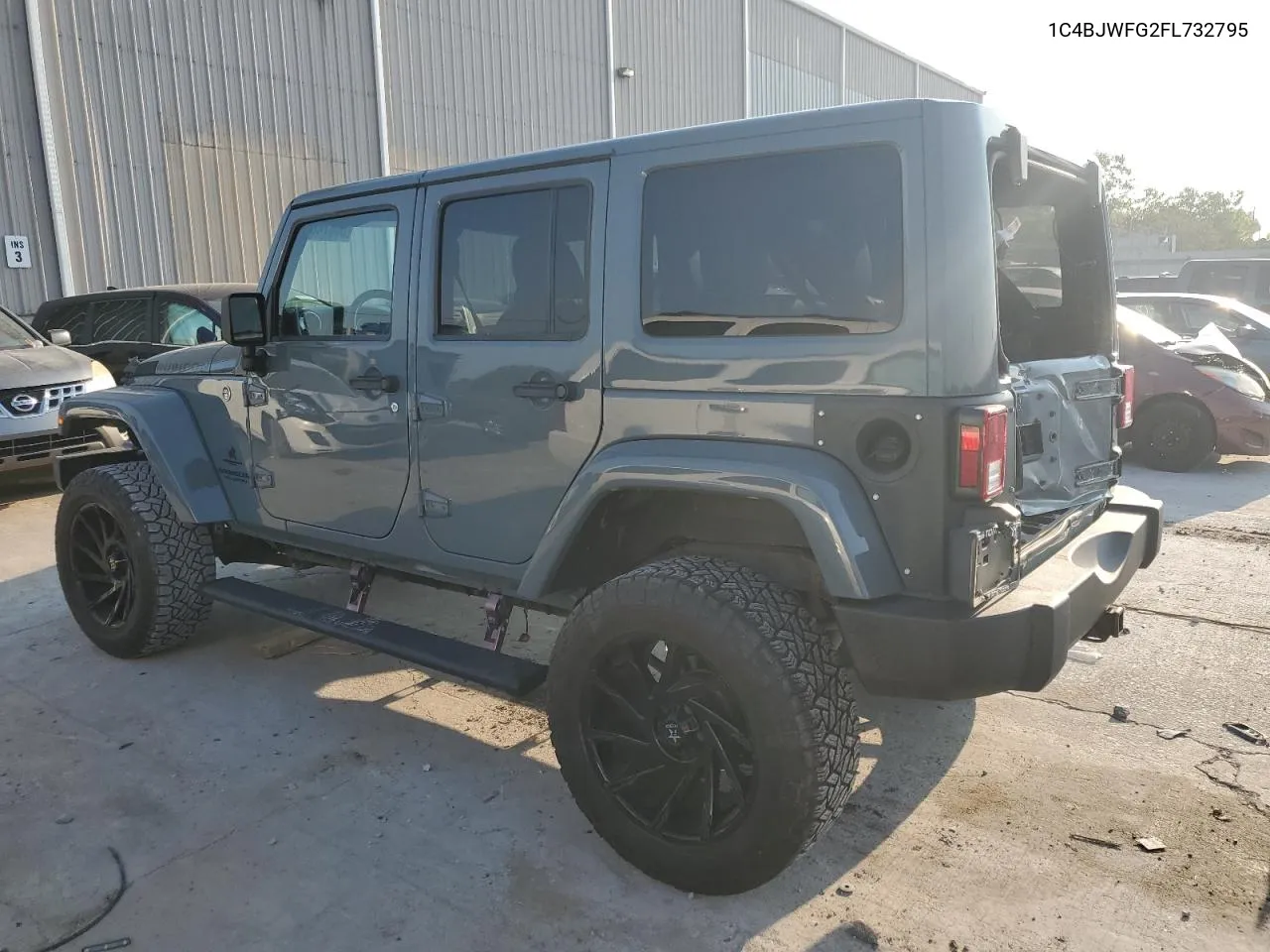 2015 Jeep Wrangler Unlimited Rubicon VIN: 1C4BJWFG2FL732795 Lot: 68874654