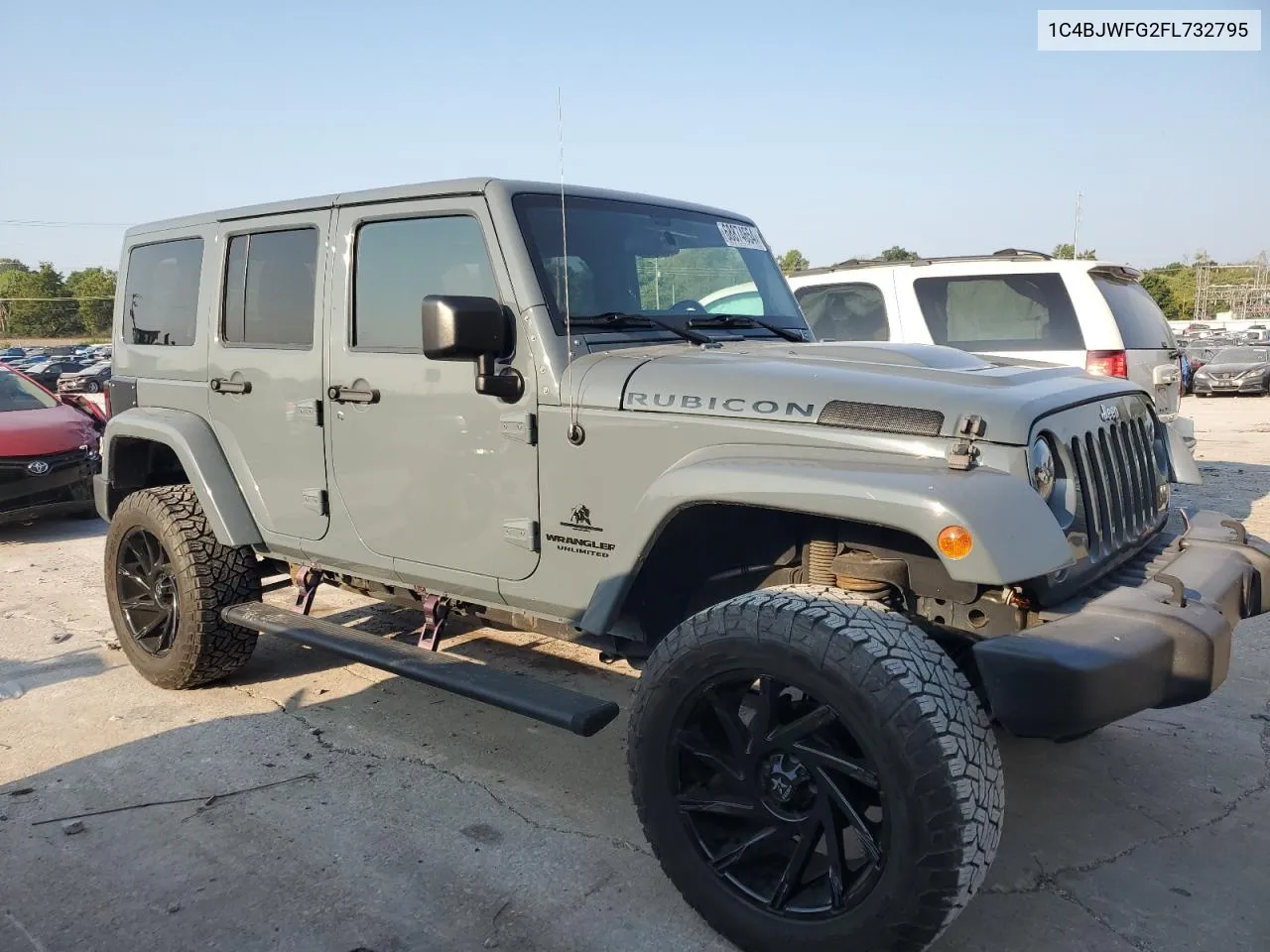 2015 Jeep Wrangler Unlimited Rubicon VIN: 1C4BJWFG2FL732795 Lot: 68874654