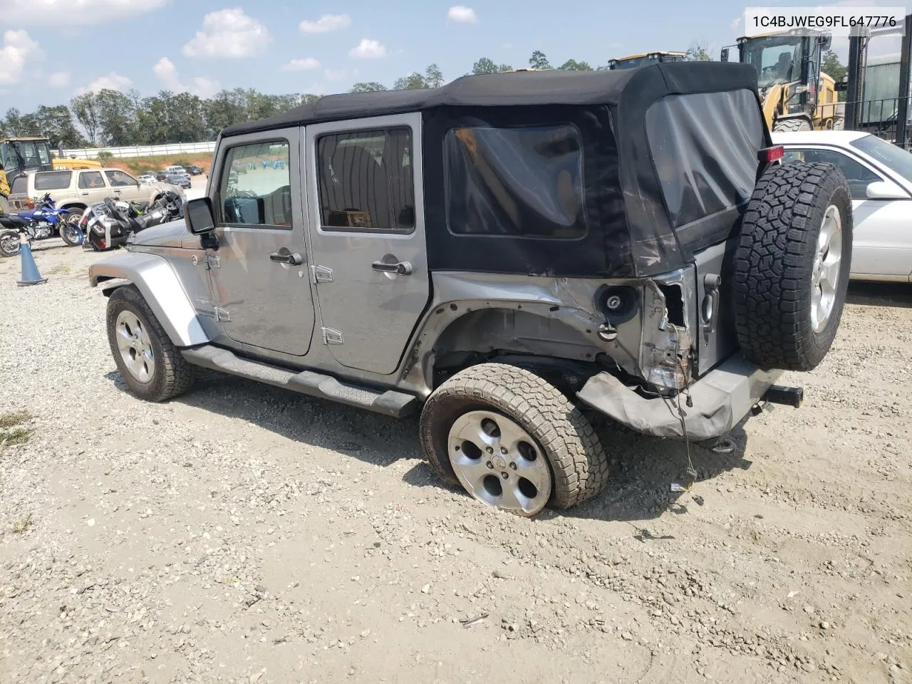 1C4BJWEG9FL647776 2015 Jeep Wrangler Unlimited Sahara