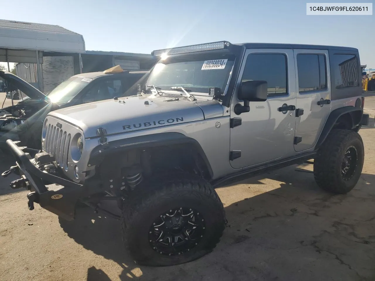 2015 Jeep Wrangler Unlimited Rubicon VIN: 1C4BJWFG9FL620611 Lot: 69268034