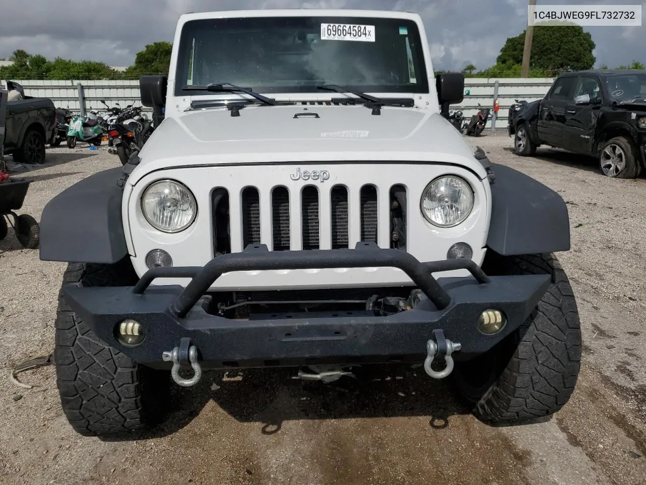 2015 Jeep Wrangler Unlimited Sahara VIN: 1C4BJWEG9FL732732 Lot: 69664584