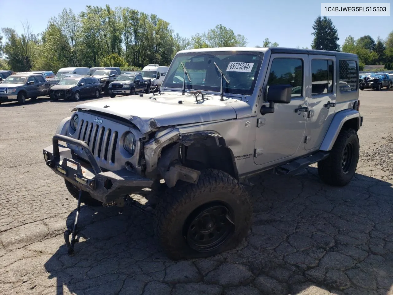 1C4BJWEG5FL515503 2015 Jeep Wrangler Unlimited Sahara